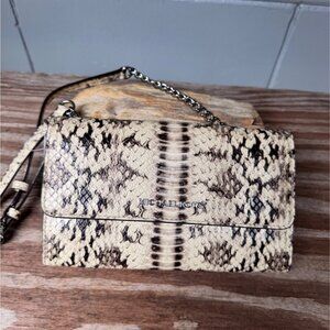 Michael Kors Embossed Leather Crossbody Bag LG Phone